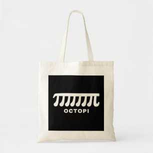 Bolsa Tote Engraçado Octopi Pun Feliz Professor de Matemática