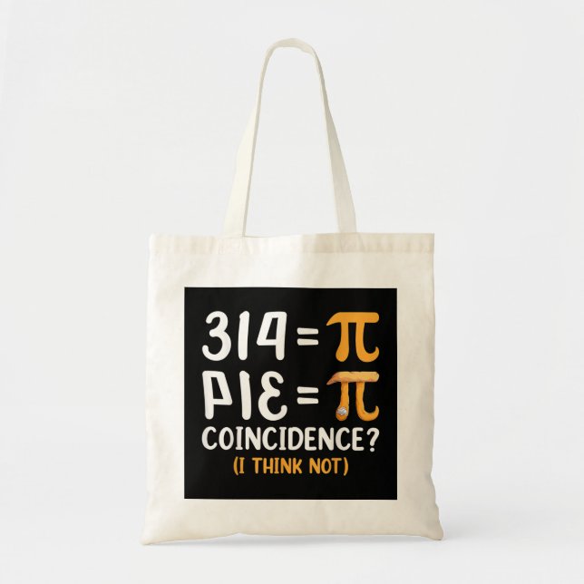 Bolsa Tote Engraçado Pi Day Pie Professores De Matemática Shi (Frente)