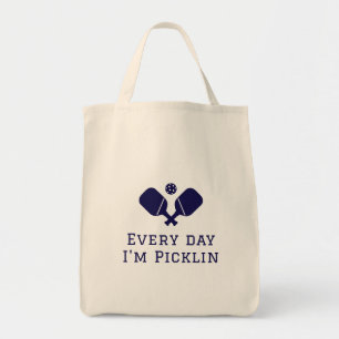 Bolsa Tote Engraçado Pickleball