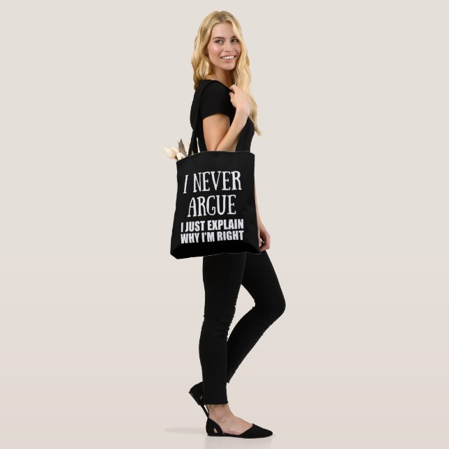 Bolsa Tote Engraçado sarcástico cita sarcasmo de humor adulto (No(a) Modelo)
