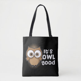 Bolsa Tote Engraçado Sua Coruja Boa amante de os animais De P