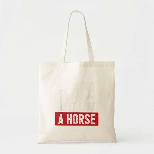 Bolsa Tote Engraçado Xess King Castling Design (Frente)