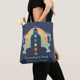 Bolsa Tote Enraizado na Raiz, Elevando-se na Coroa
