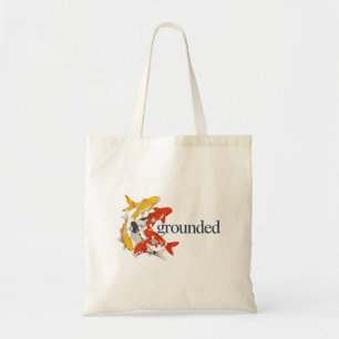 Bolsa Tote Enraizado – Símbolo Japonês de Koi de Estabilidade