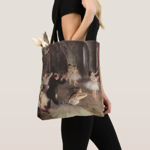 Bolsa Tote Ensaio no Palco por Edgar Degas