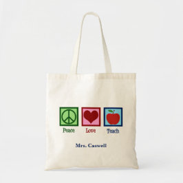 Bolsa Tote Ensinador de Amor pela Paz Ensino Personalizado