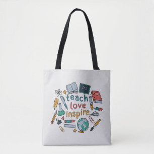 Bolsa Tote Ensinar Amor