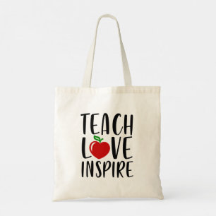 Bolsa Tote Ensinar Ensino Ensino Ensino Presente do Professor