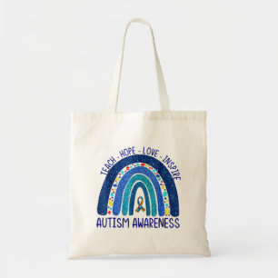 Bolsa Tote Ensinar Esperança Amor Inspira Professora Vestimos