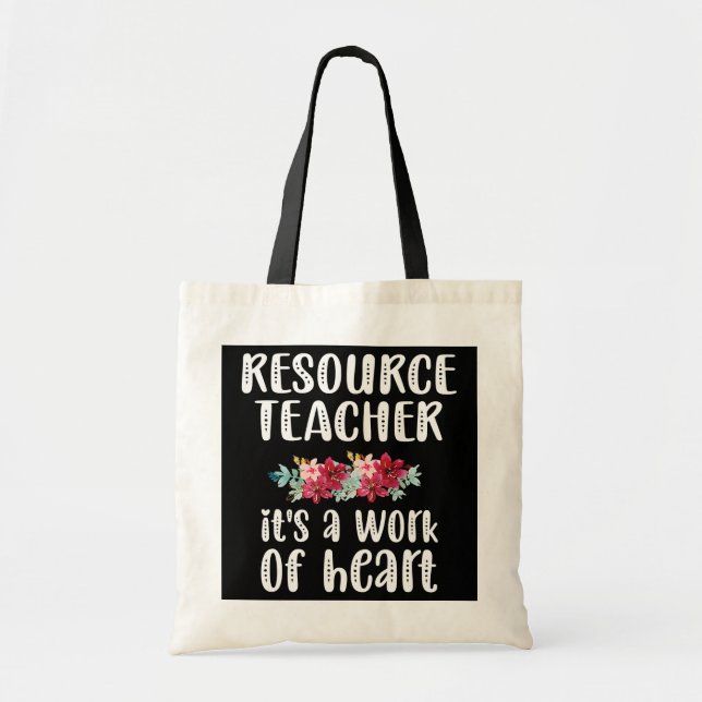 Bolsa Tote Ensino de Recursos do Professor de Recursos em Cut (Frente)