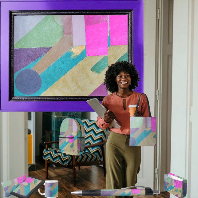 Bolsa Tote Entrada (Get the full "Entrance" collection at: https://bit.ly/SmartArtIIZazzle.)