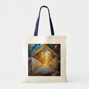 Bolsa Tote Envelope de outono fantasioso e bonito