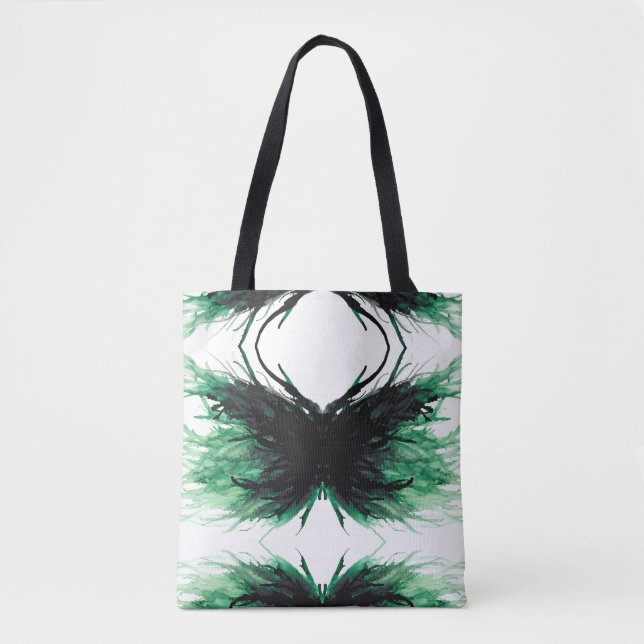 Bolsa Tote Envy Abstract 7 Deadly Sins Alcohol Ink Art (Frente)