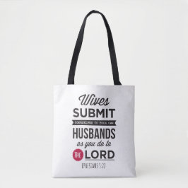 Bolsa Tote Ephesians 5:22