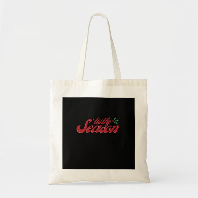 Bolsa Tote Época do Ano Clássico & Design Básico (Frente)