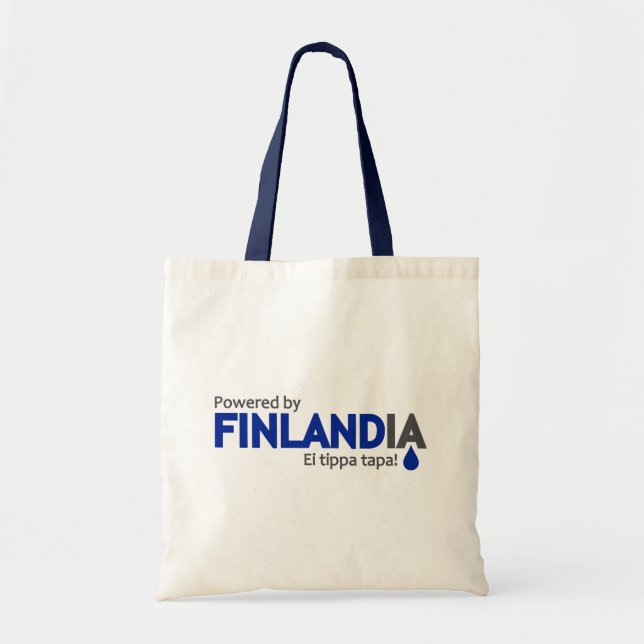 Bolsa Tote Equipado com saco Finlandia - escolha estilo (Frente)