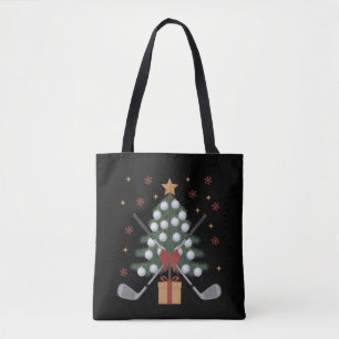 Bolsa Tote Equipamento de Golfe Árvore de Natal Golfe de Nata