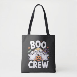 Bolsa Tote Equipe Boo Fantasmas Abóbora Espetacular Halloween