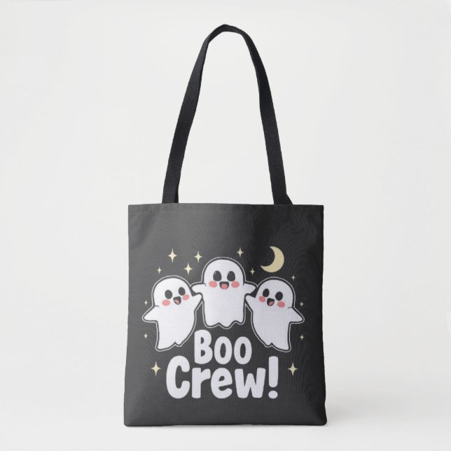 Bolsa Tote Equipe Boo Halloween  (Frente)