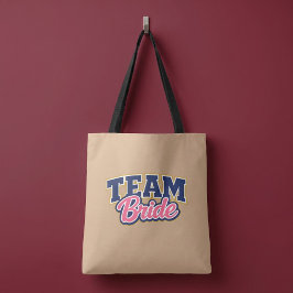Bolsa Tote Equipe da Noiva Ousada Festa de Casamento