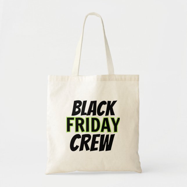 Bolsa Tote Equipe da Sexta-Feira Negra (Frente)