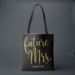 Bolsa Tote Equipe de Bebendo de Bachelorette Glitter Dourado<br><div class="desc">Equipe de Bebendo de Bachelorette Glitter Dourado e Preto</div>