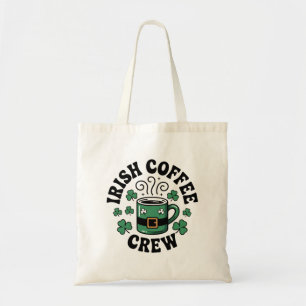 Bolsa Tote Equipe de Café Irlandês Design de Amante de Café D