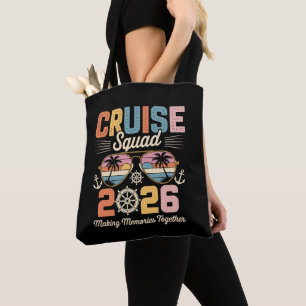 Bolsa Tote Equipe de Cruzeiro 2026 Férias em Família Retrô Vi