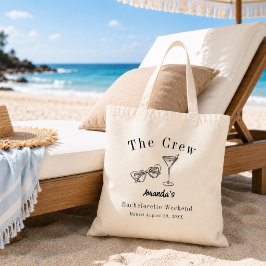 Bolsa Tote Equipe de Festa de Despedida de Solteira na Praia