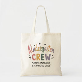 Bolsa Tote Equipe de Jardim de Infância Fazendo Memórias e Mu