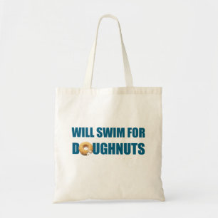 Bolsa Tote Equipe de Natação engraçada
