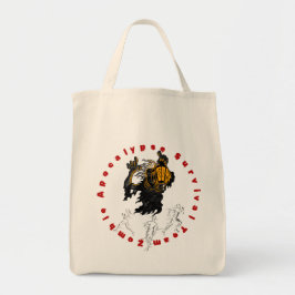 Bolsa Tote Equipe de Sobrevivência Apocalypse Zombie pode sob