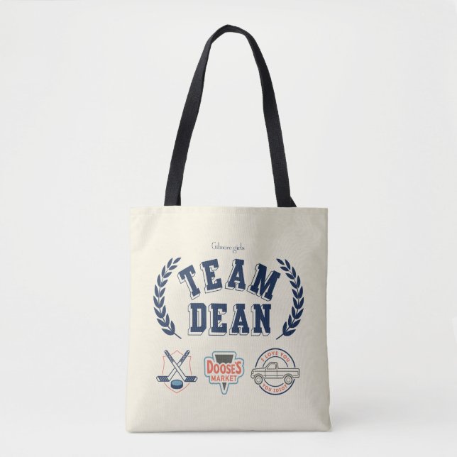 Bolsa Tote Equipe Dean Gilmore Girls Design (Frente)