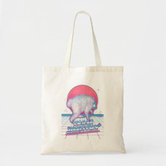 Bolsa Tote Equipe do Lixo Engraçado do Guaxinim Jimothy Mascu