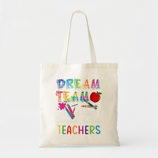 Bolsa Tote Equipe do Sonho na segunda série Professores Engra (Frente)
