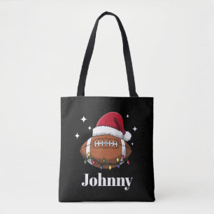 Bolsa Tote Equipe Esportiva de Inverno de Futebol de Natal Pe