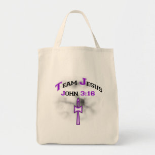 Bolsa Tote Equipe Jesus Christian John 316