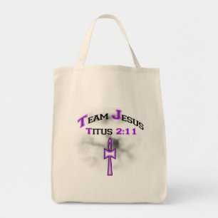 Bolsa Tote Equipe Jesus Christian Titus 211