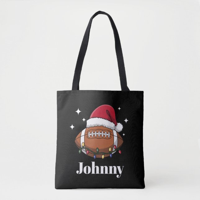 Bolsa Tote Equipe Personalizada de Futebol de inverno (Frente)