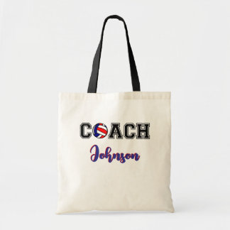 Bolsa Tote Equipe personalizada de treinador de vôlei