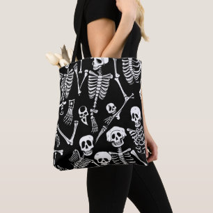 Bolsa Tote Equipe Skeleton