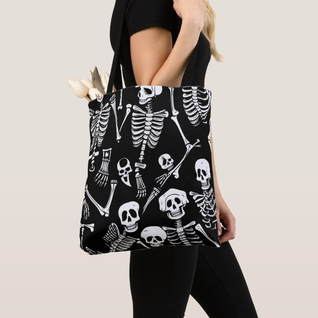 Bolsa Tote Equipe Skeleton (Close Up)