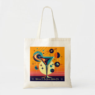 Bolsa Tote Era Espacial Bem-vindo ao Clube do Martini Atômico