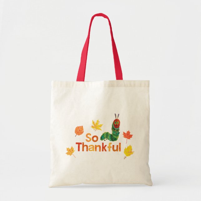 Bolsa Tote Eric Carle | Tão Agradável Lagarta (Frente)