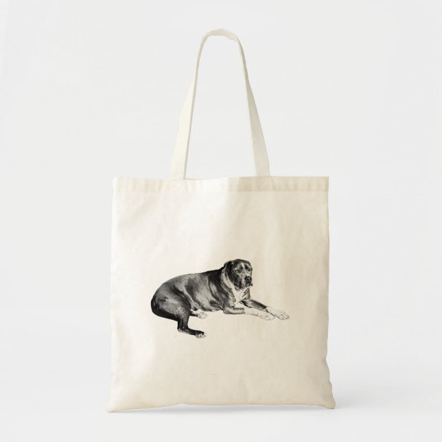 Bolsa Tote Erros de outono com estilo Pup Real (Frente)