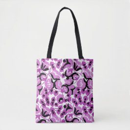Bolsa Tote Ervilha Doce (Berry) Arte Refinada