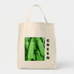 Bolsa Tote Ervilhas frescas do primavera