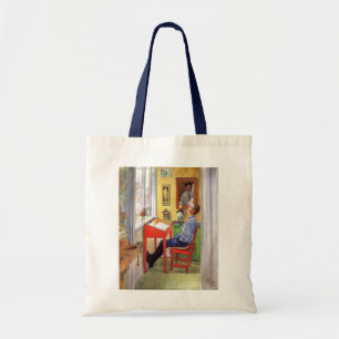 Bolsa Tote Esbjorn fazendo seu trabalho de casa de Carl Larss