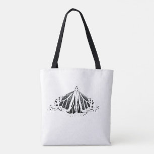 Bolsa Tote Esboço da borboleta de monarca