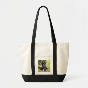 Bolsa Tote Esboço da cor de cocker spaniel